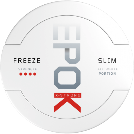 X-Strong Freeze Slim All White Portion