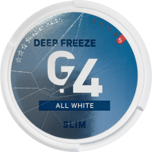 G.4 Slim All White Blue Mint