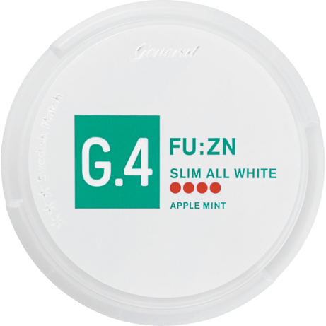 G.4 Fu:zn Slim All White Apple Mint