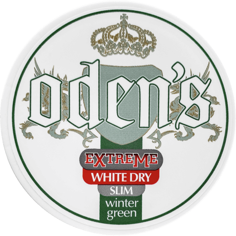 Odens Extreme White Dry Slim Wintergreen