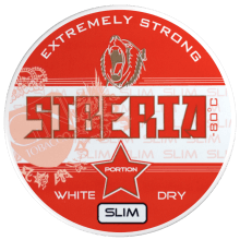 Siberia -80°C Extremely Strong White Dry Slim 500g