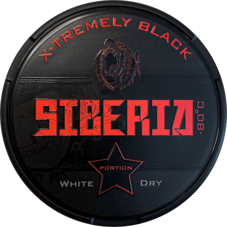 Siberia -80 Degrees X-Tremely Black White Dry