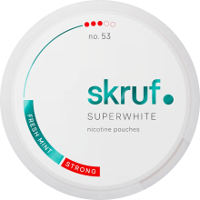 Skruf Slim Fresh Ultra Strong White