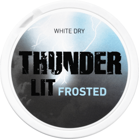 Lit Frosted White Dry