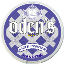 Odens Licorice White Portion
