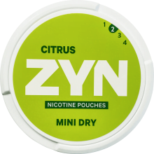zyn citrus mini dry 3mg 1 1