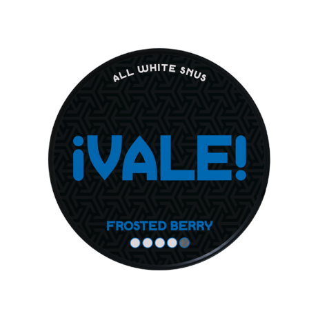 ¡VALE! Frosted-Berry All White